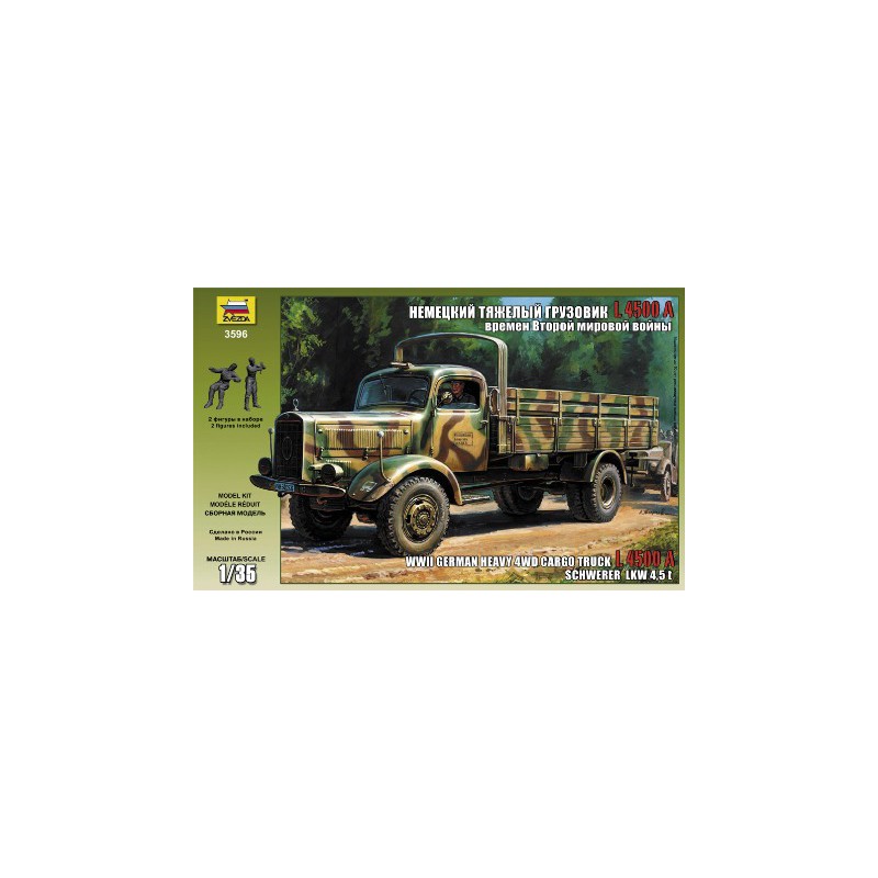 German heavy truck L4500A.