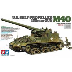 Cannone semovente M40 da 155 mm.