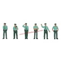 Guardias civiles parados. ANESTE 4093