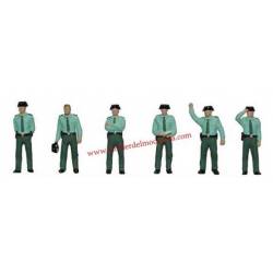 Guardia Civil im Sommer.