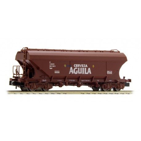 Silo wagon "Cerveza Águila", RENFE.