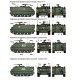 Decal set: Spanish cavalry regiments M113.