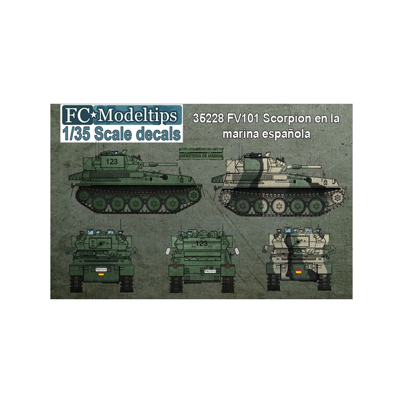 Calcas: FV101 Scorpion en España.