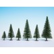Model fir trees.