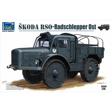 Skoda RSO-Radschlepper Ost.