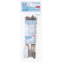 Set de pinzas para pintura, doble punta.