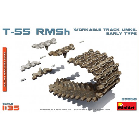 T-55 RMSh track, early type.