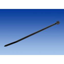 Schwarze Kunststoffbinder von 100 mm (x25).