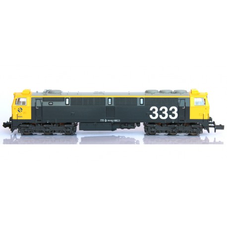 Locomotora 333-005, RENFE. Sonido.