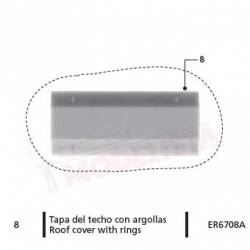 Tapa del techo con argollas para 276.