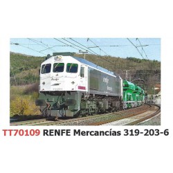 Diesel locomotive 319-220 "Estrella", RENFE.