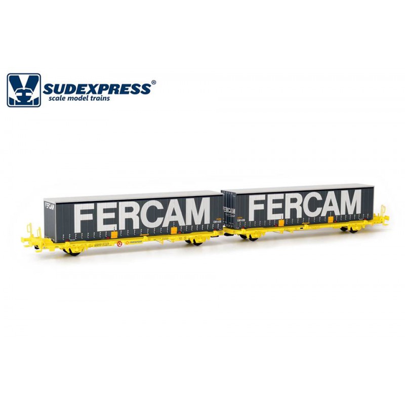 Plataforma Laagrss Fercam, TRANSFESA. Plataforma Laagrss Fercam, TRANSFESA.