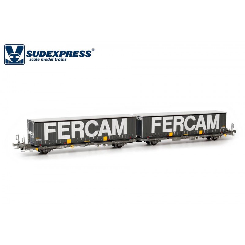Plataforma Laagrss Fercam, RENFE. Plataforma Laagrss Fercam, RENFE.