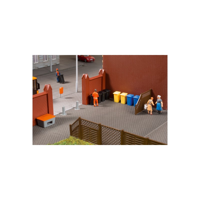 Contenedores de basura.