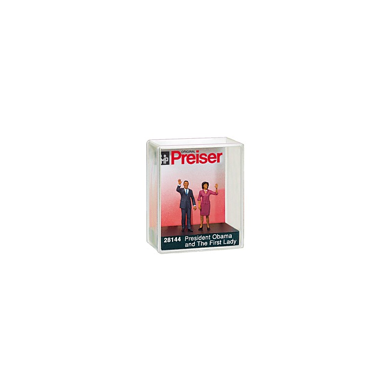 Barack y Michelle Obama. PREISER 28144