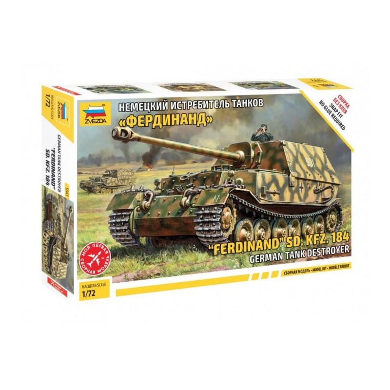 Cazacarros alemán Ferdinand Sd.Kfz.184.