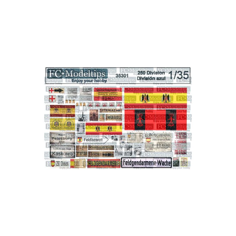 Carteles de propaganda División azul.