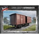 Vagón de mercancías alemán G10. Vagón de mercancías alemán G10.
