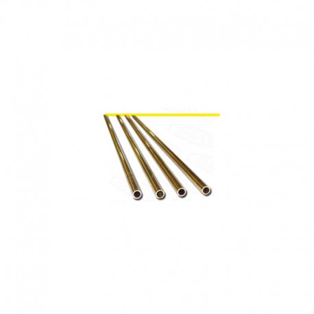 Brass tube 6 x 0,30 mm.