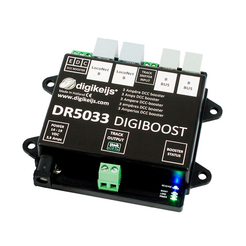 Booster 3A DCC, Multi-conexión. Booster 3A DCC, Multi-conexión.