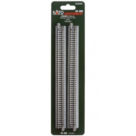 Straight track 248 mm (x4).