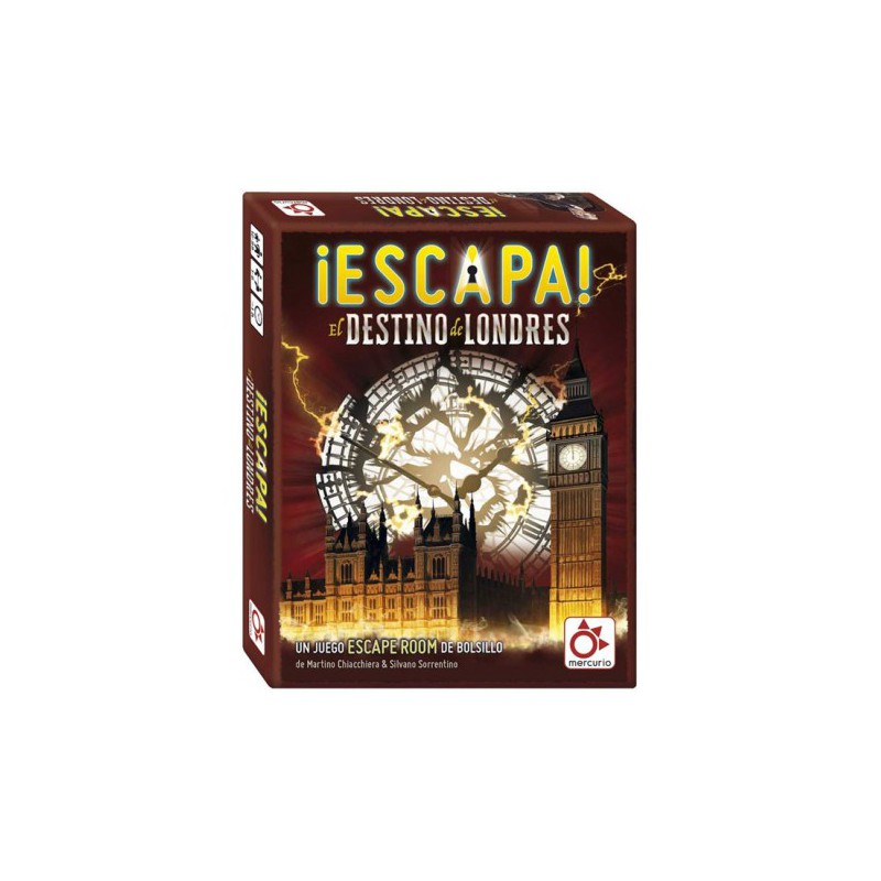 Escapa. Destino de Londres. Escapa. Destino de Londres.
