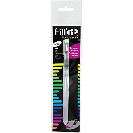 Refillable brush, large. FILL IT