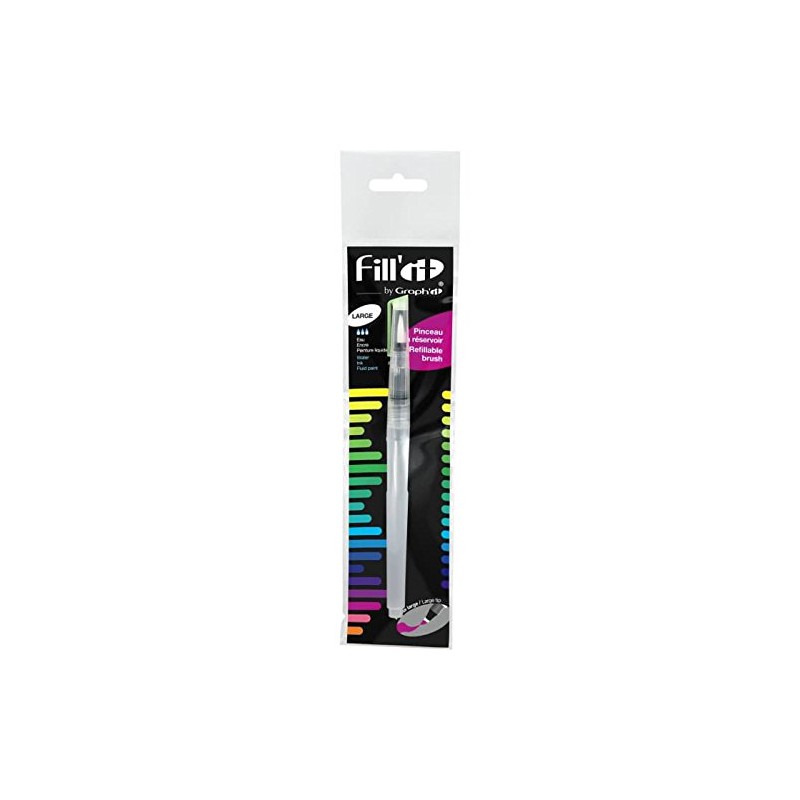 Refillable brush, large. FILL IT Refillable brush, large. FILL IT