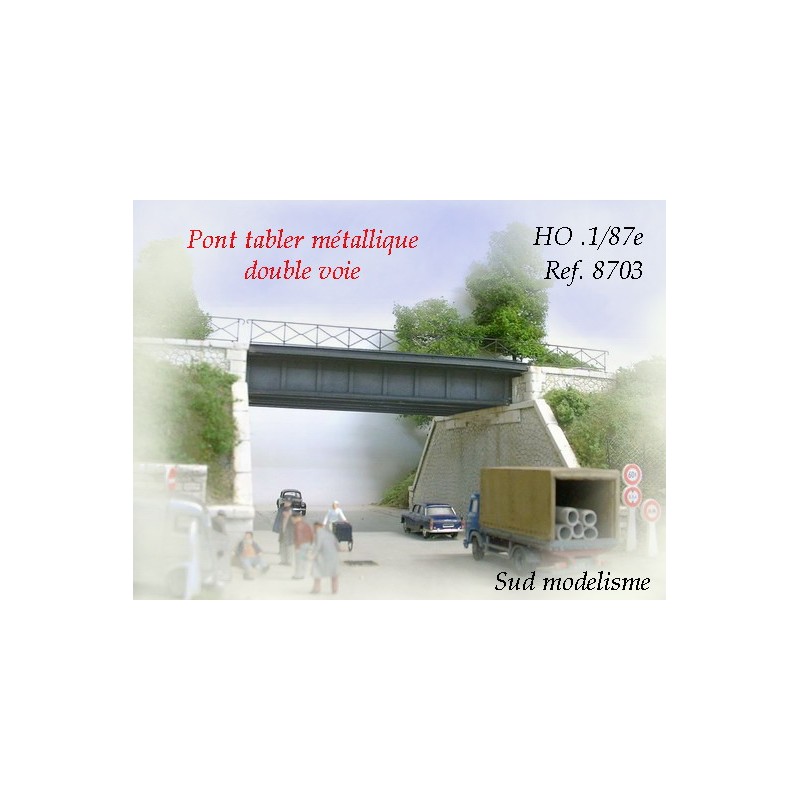 Puente ferroviario. PN SUD MODELISME 8703