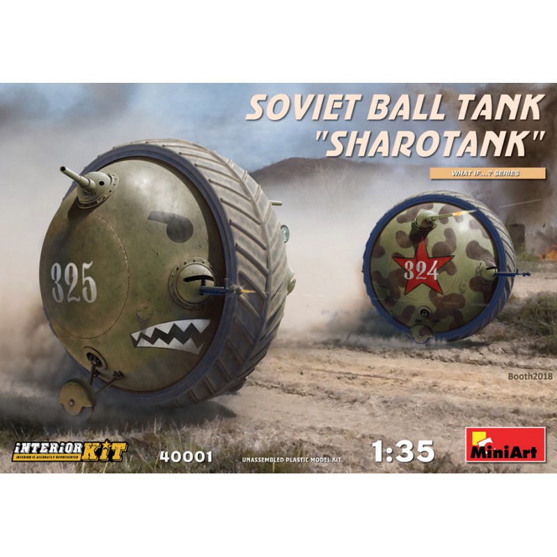 Tanque bola soviético “Sharotank”. Tanque bola soviético “Sharotank”.