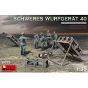German rocket launcher with figures.