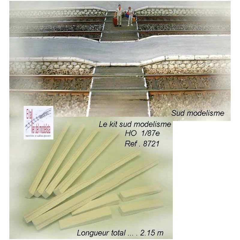 Andén de estación. PN SUD MODELISME 8721