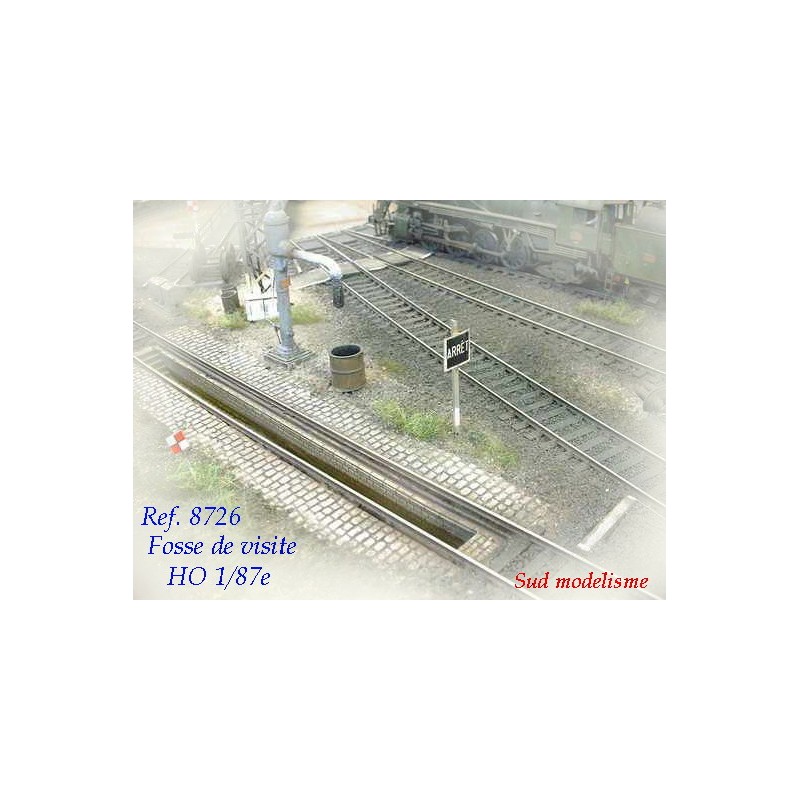 Foso de mantenimiento. PN SUD MODELISME 8726