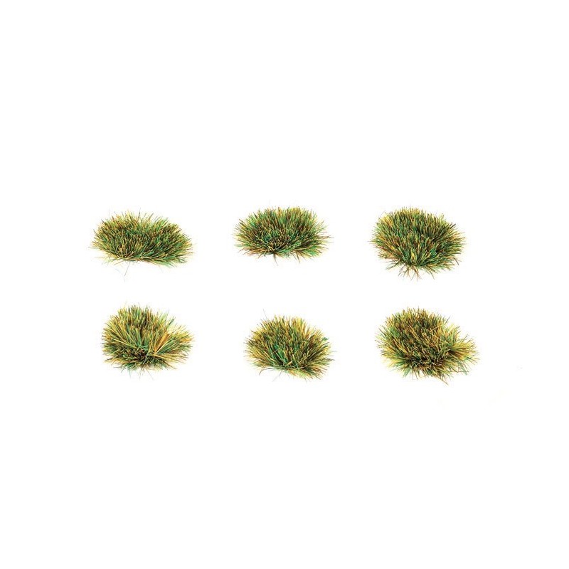 Mechones césped, verde primavera, 4 mm.