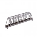 Puente con vía recta. Puente con vía recta.