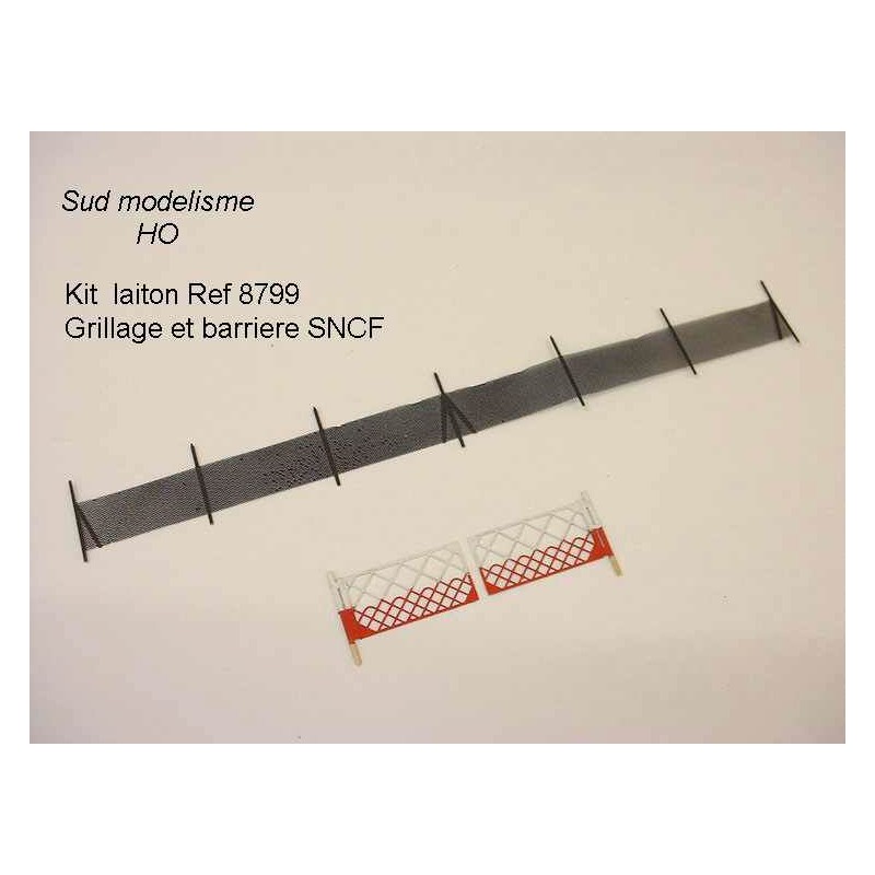 Malla metálica y puertas. PN SUD MODELISME 8799