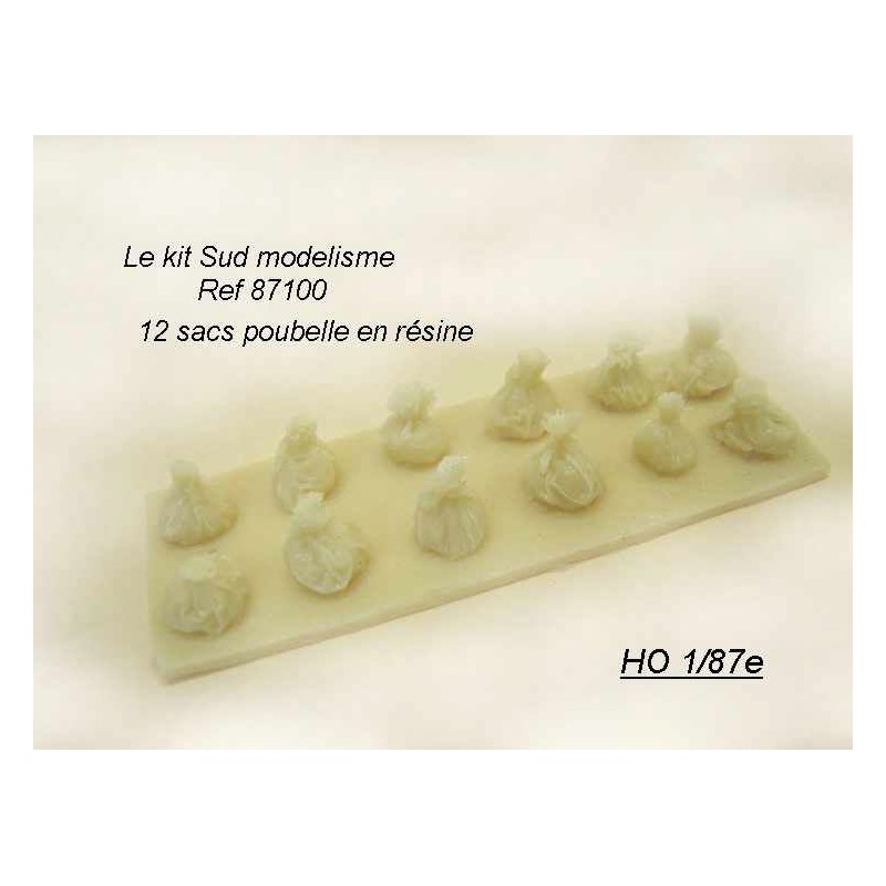 Bolsas de basura. PN SUD MODELISME 87100