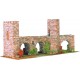 Puente de piedra de tres arcos. DOMUS KITS 40252