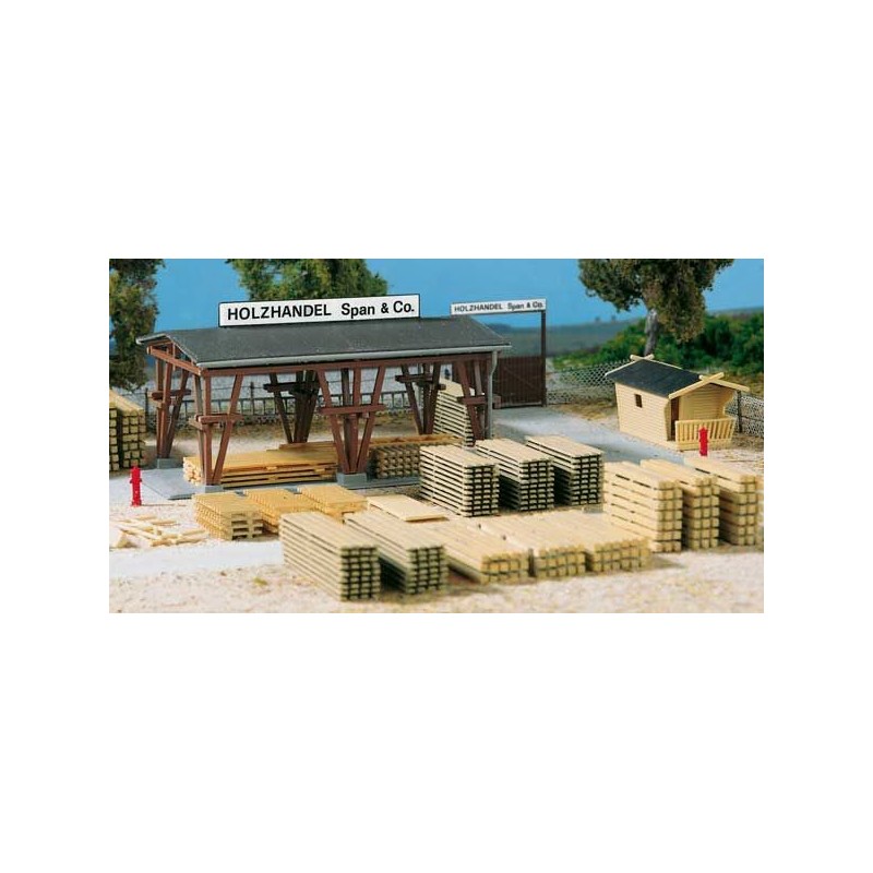 Almacén de madera. AUHAGEN 11353