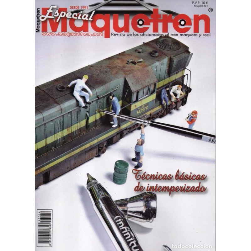Especial Maquetren: Técnicas básicas de intemperizado. Especial Maquetren: Técnicas básicas de intemperizado.