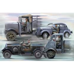 Motoristas alemães.
