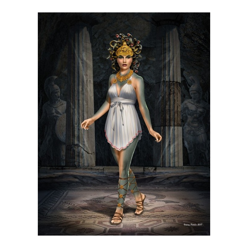 Antigua Grecia, Medusa.