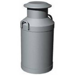 Milk cans.