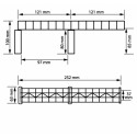 Plate girder bridge expansion.
