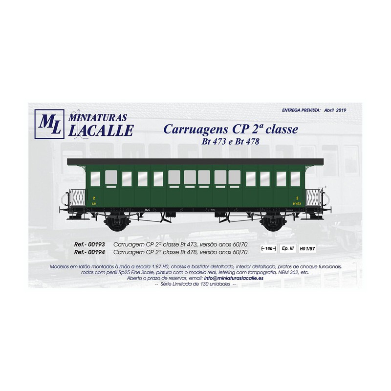 Coche 2ª clase Bt 473, CP.
