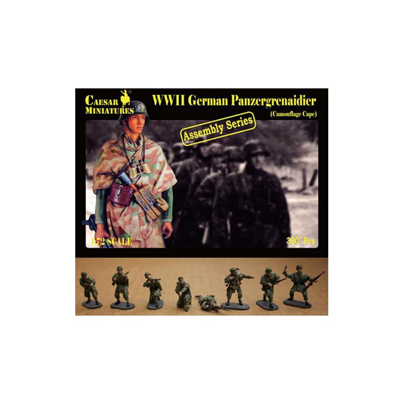 Granaderos Panzer alemanes.