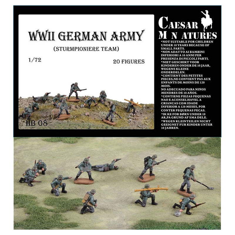 Zapadores de asalto alemanes.