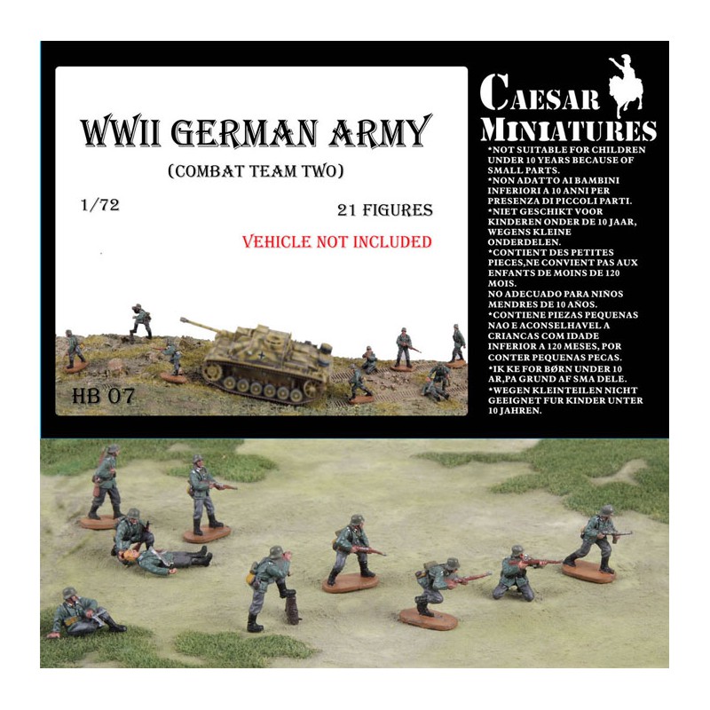 Equipo de combate alemán.