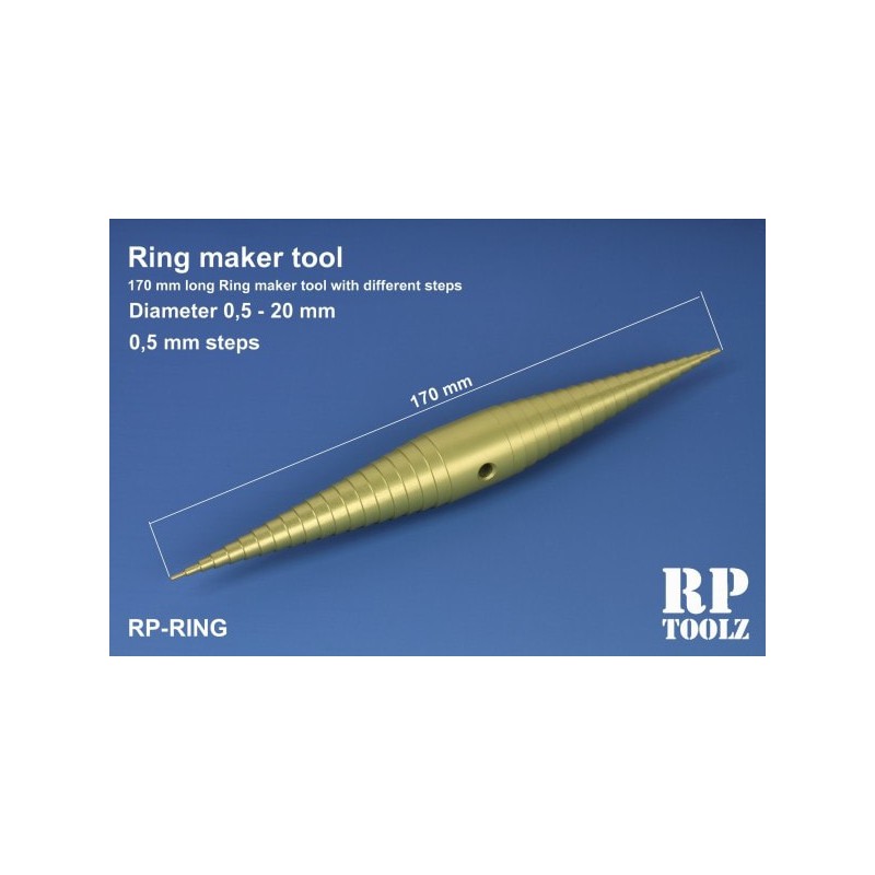 Herramienta para formar aros (0,5 - 20 mm).
