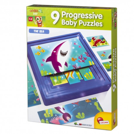 Puzzle progresivo, el mar.
